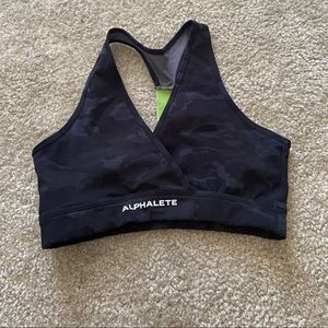 Alphalete Camo Wrap Bra